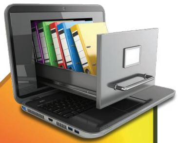 Scanning & Electronic Filing Illustration
